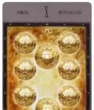 Labyrinth Tarot Video Card 12 recovered from the TarotFans Labyrinth Tarot walkthrough