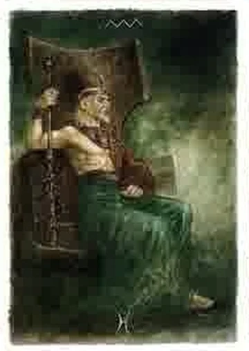 Labyrinth Tarot Video Card 25 recovered from the TarotFans Labyrinth Tarot walkthrough