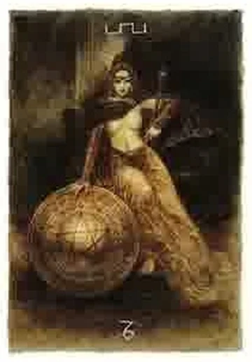 Labyrinth Tarot Video Card 35 recovered from the TarotFans Labyrinth Tarot walkthrough