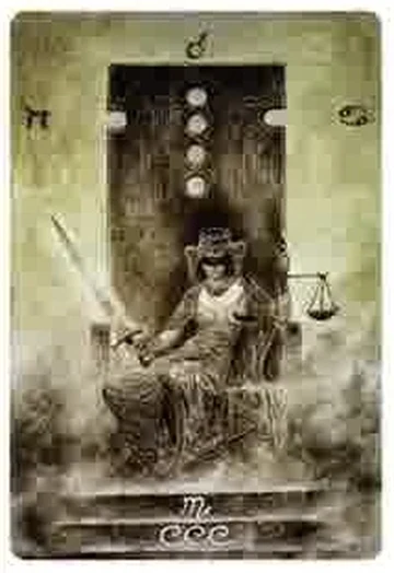 Labyrinth Tarot Video Card 39 recovered from the TarotFans Labyrinth Tarot walkthrough