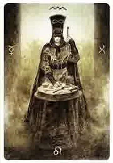 Labyrinth Tarot Video Card 42 recovered from the TarotFans Labyrinth Tarot walkthrough