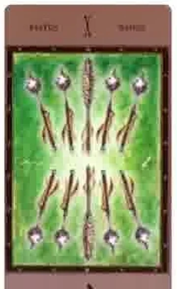 Labyrinth Tarot Video Card 47 recovered from the TarotFans Labyrinth Tarot walkthrough