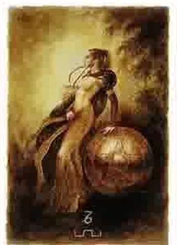 Labyrinth Tarot Video Card 50 recovered from the TarotFans Labyrinth Tarot walkthrough