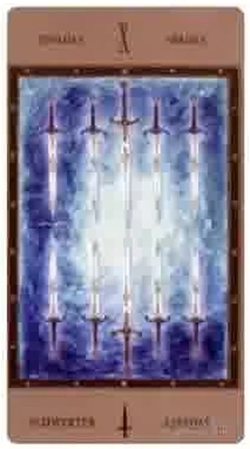 Labyrinth Tarot Video Card 56 recovered from the TarotFans Labyrinth Tarot walkthrough