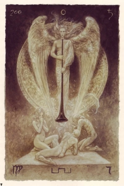 Judgement from The Labyrinth Tarot by Luis Royo