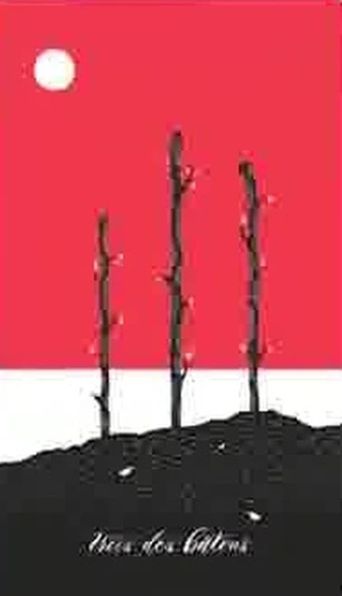 Three of Wands card from the Le Tarot Tricolore deck