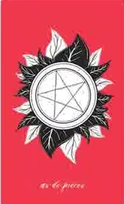 Ace of Pentacles card from the Le Tarot Tricolore deck