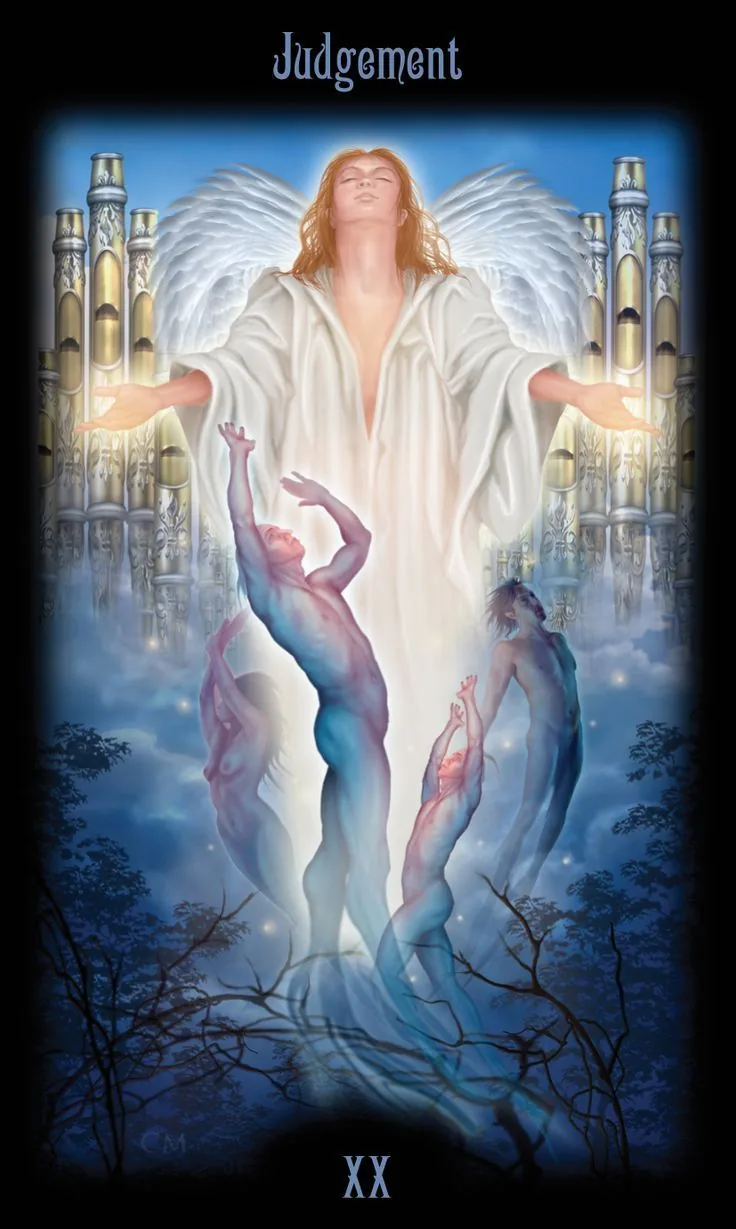 Judgement card from the Legacy of the Divine Tarot deck