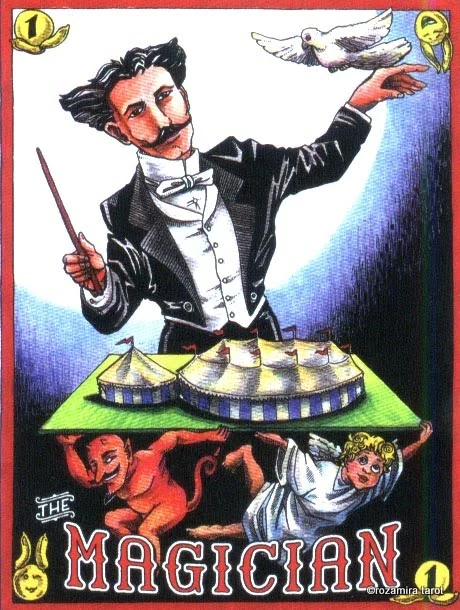 LeGrande Circus Sideshow Tarot The Magician card image
