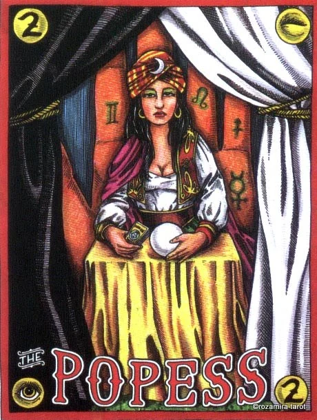 LeGrande Circus Sideshow Tarot The Popess card image