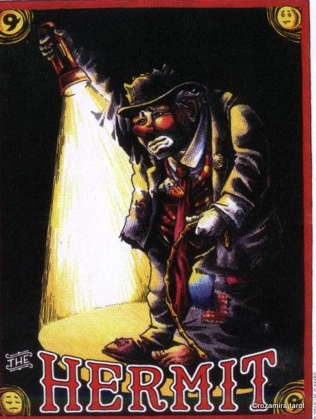 LeGrande Circus Sideshow Tarot The Hermit card image