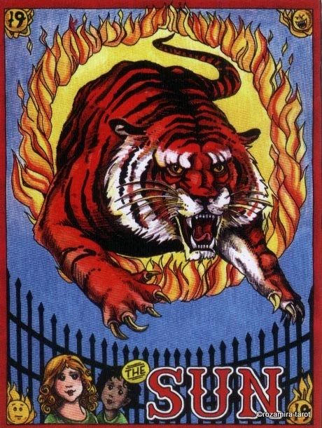 LeGrande Circus Sideshow Tarot The Sun card image