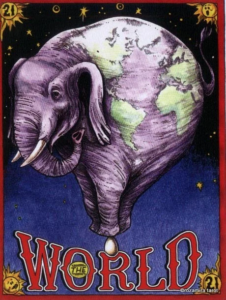 LeGrande Circus Sideshow Tarot The World card image