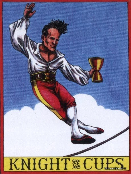 LeGrande Circus Sideshow Tarot Knight of Cups card image