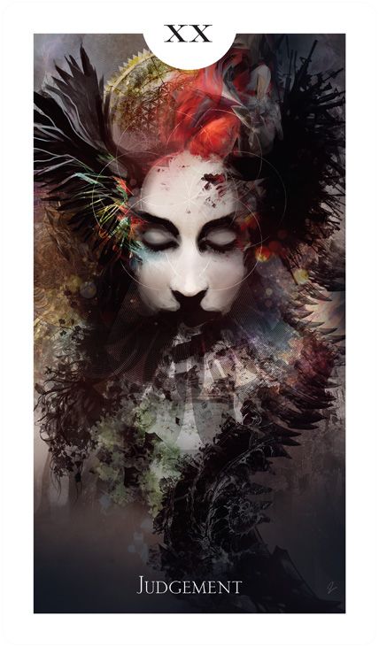 Judgement - Light Grey Tarot - Lindsay Nohl