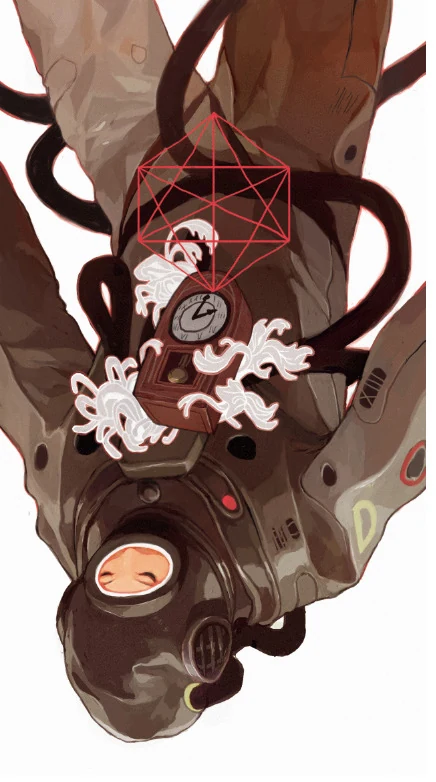 Death card from the Light Grey Tarot deck