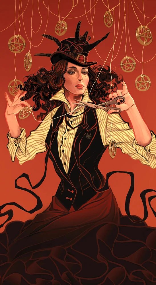 Ten of Pentacles - Light Grey Tarot - Lindsay Nohl