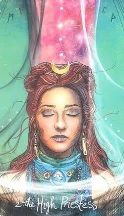 The High Priestess - Light Seers Tarot - Tarot Deck by Chris-Anne