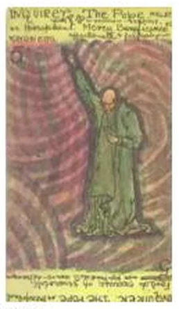 The Pope card from the Lost Envoy Tarot deck