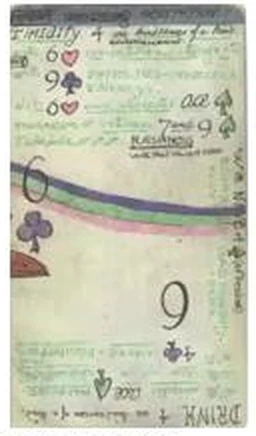 Timidity / Nine of Clubs card from the Lost Envoy Tarot deck