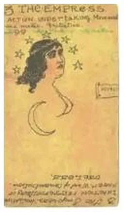 The Empress card from the Lost Envoy Tarot deck
