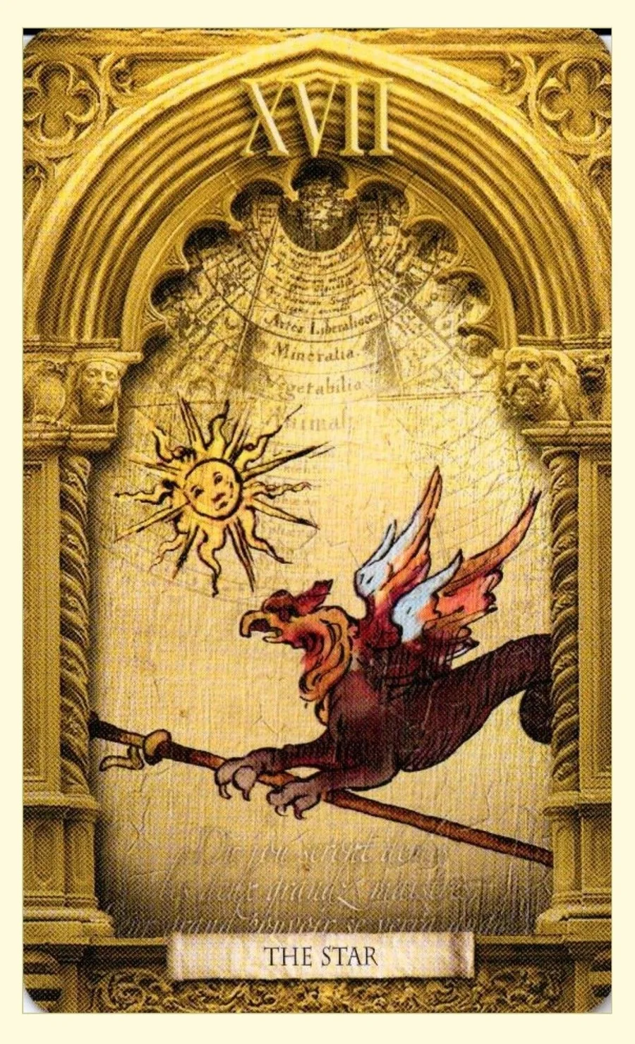 The Star card from the Lost Tarot of Nostradamus deck