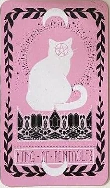 King of Pentacles - Lovely Omens Tarot - Tarot Deck by Keely Parks