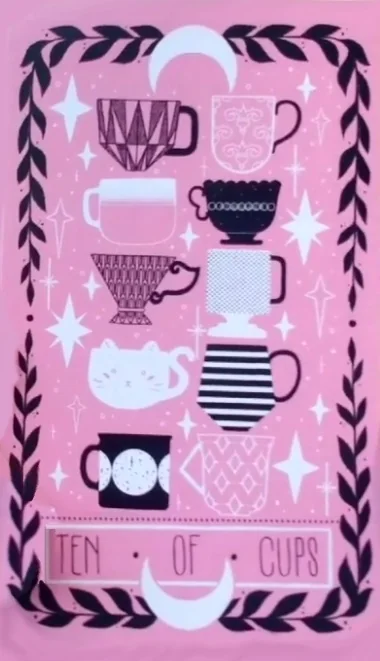 Ten of Cups - Lovely Omens Tarot - Tarot Deck by Keely Parks