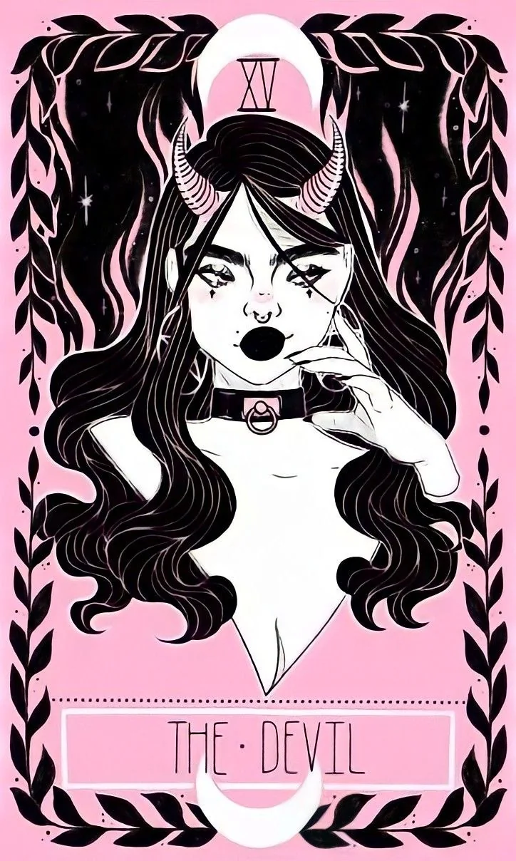 The Devil - Lovely Omens Tarot - Tarot Deck by Keely Parks