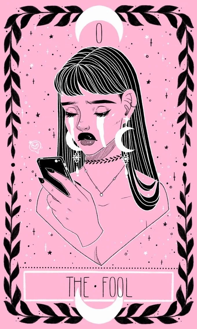 The Fool - Lovely Omens Tarot - Tarot Deck by Keely Parks