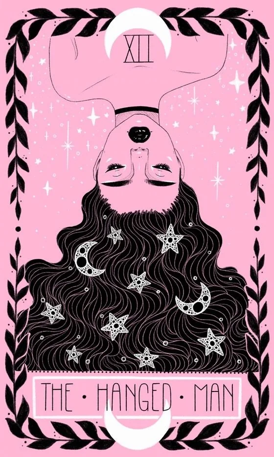 The Hanged Man - Lovely Omens Tarot - Tarot Deck by Keely Parks