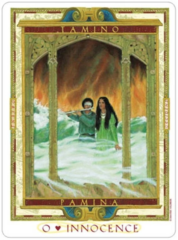 Innocence - The Lover’s Path Tarot - Tarot Deck by Kris Waldherr