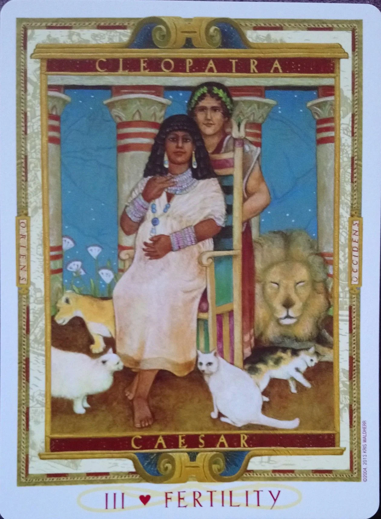Fertility - The Lover’s Path Tarot - Tarot Deck by Kris Waldherr