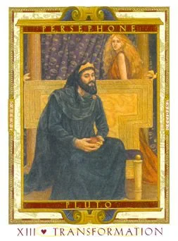 The Lover’s Path Tarot Review 6 Transformation XIII card from The Lover’s Path Tarot deck