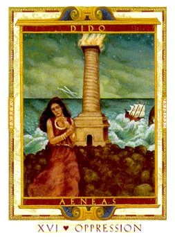 Oppression - The Lover’s Path Tarot - Tarot Deck by Kris Waldherr