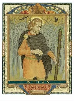 King of Staves - The Lover’s Path Tarot - Tarot Deck by Kris Waldherr