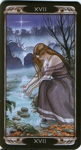 The Star card from the Ludy Lescot Tarot deck