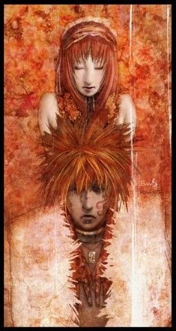 Strength card from the Lunatic Tarot deck