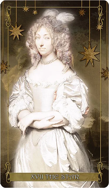 The Star card from the Madam Lydia Wilhelmina’s Tarot deck