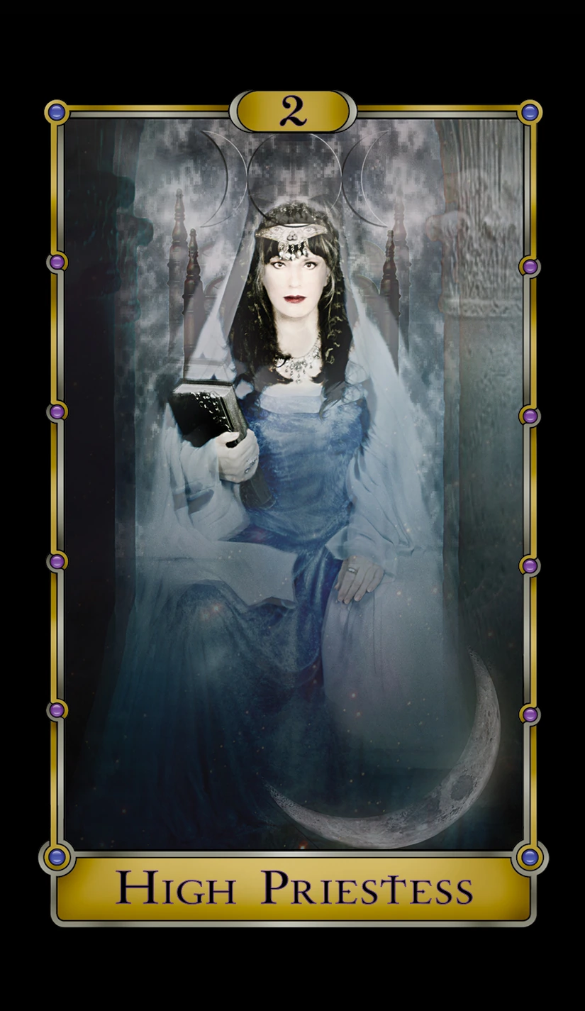 The High Priestess - Magical Realism Tarot - Tarot Deck by Cheryl Fair