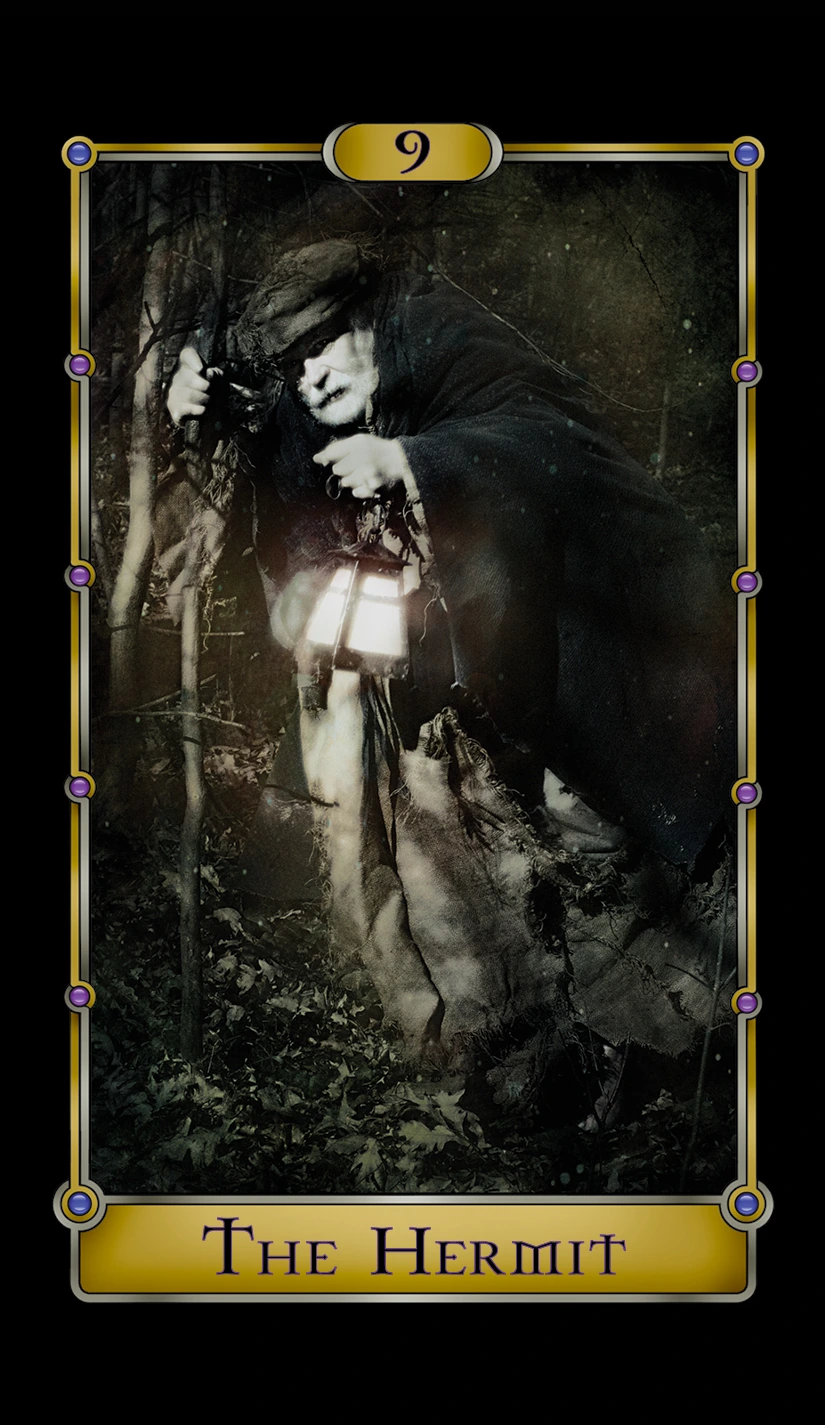 The Hermit - Magical Realism Tarot - Tarot Deck by Cheryl Fair
