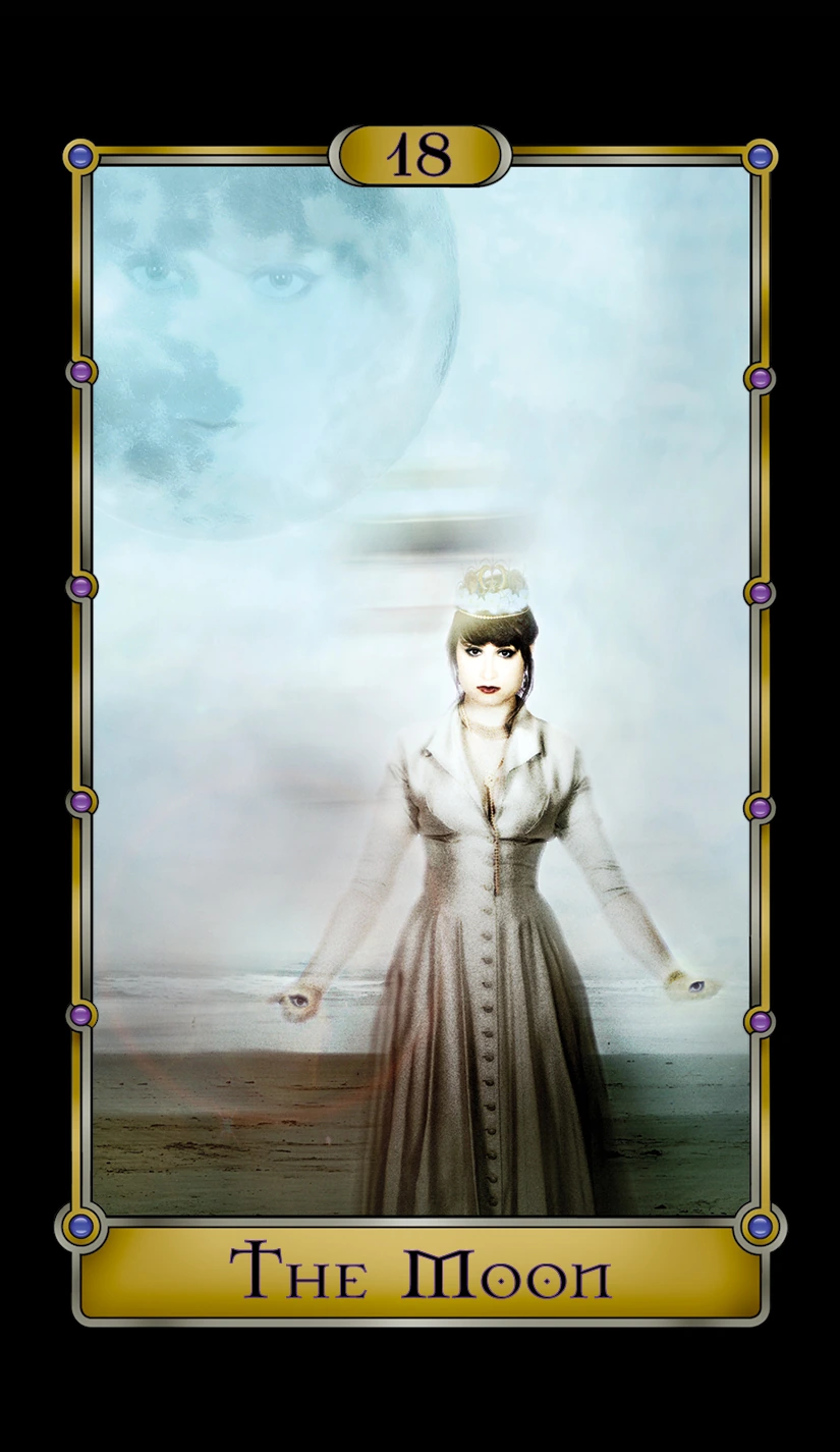 The Moon - Magical Realism Tarot - Tarot Deck by Cheryl Fair