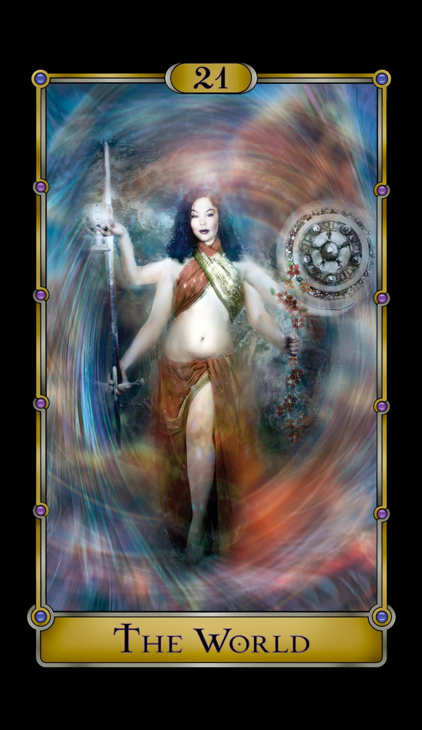 The World - Magical Realism Tarot - Tarot Deck by Cheryl Fair