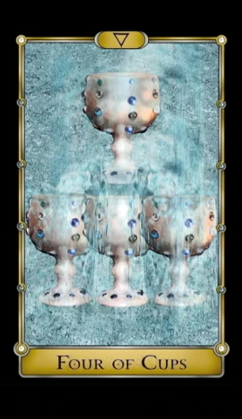 Four of Cups - Magical Realism Tarot - Tarot Deck by Cheryl Fair