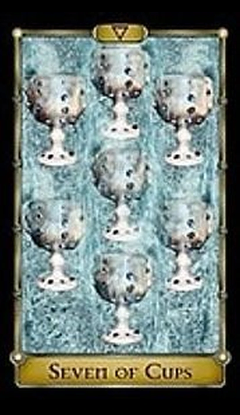 Seven of Cups - Magical Realism Tarot - Tarot Deck by Cheryl Fair