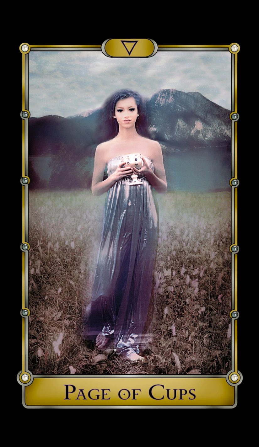 Page of Cups - Magical Realism Tarot - Tarot Deck by Cheryl Fair