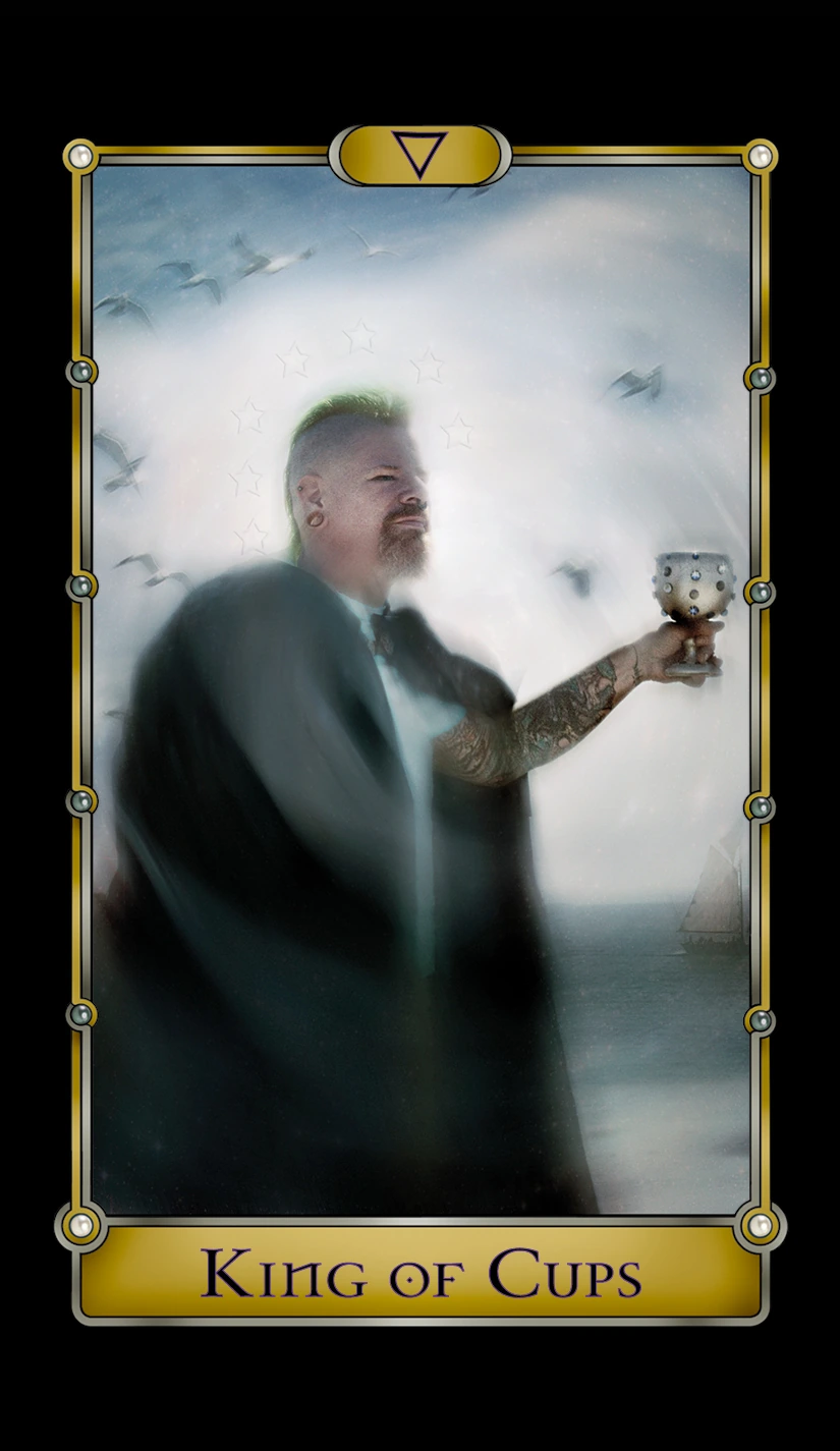 King of Cups - Magical Realism Tarot - Tarot Deck by Cheryl Fair