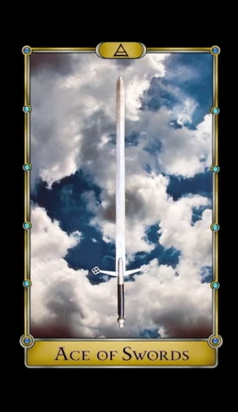 Ace of Swords - Magical Realism Tarot - Tarot Deck by Cheryl Fair