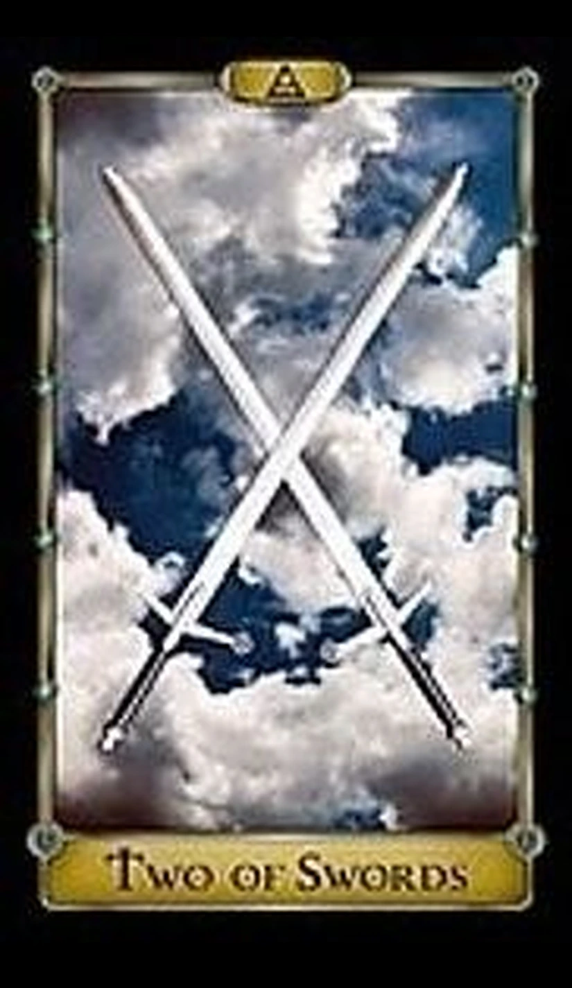 Two of Swords - Magical Realism Tarot - Tarot Deck by Cheryl Fair