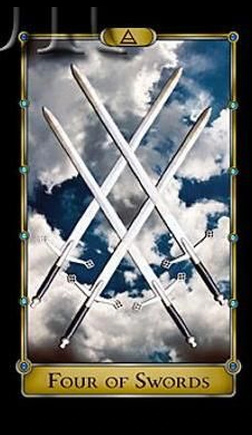 Four of Swords - Magical Realism Tarot - Tarot Deck by Cheryl Fair